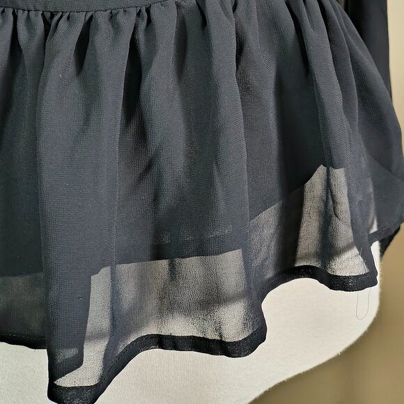 Sheer Bow Chiffon Blouse - Picture 6 of 6